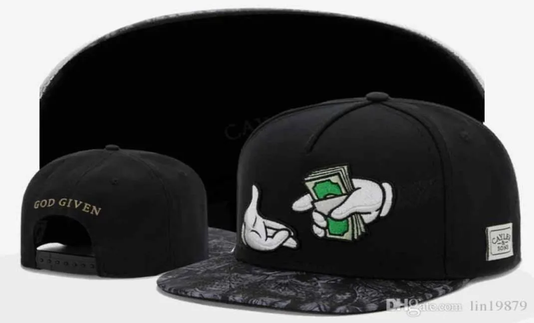 BÓG DAWANIE PIENIĘDZY CAPS CAPS KATKA DLA MĘŻCZYZN HIP HOP CAP Snapbacks Baseball Hat Baseballcaps Rap Gorras Bone6799458