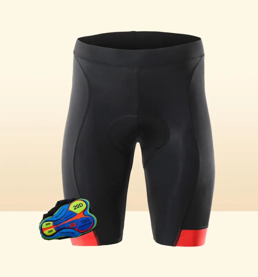 Pantaloncini da ciclismo per uomini neri m mtb biciclette in bicicletta 20d cingolio imbottito maschile pantaloni elastici lycar xxs 5xl 2207083514332