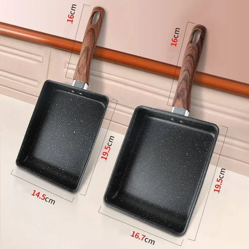 バッグ Tamagoyaki Non-Stick Tamagoyaki Japanese Omelette Egg Pan with Anti
