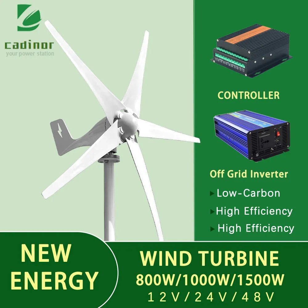 8000W Vertical Wind Turbines Generator Set,48V 24V Vertical Axi Lantern