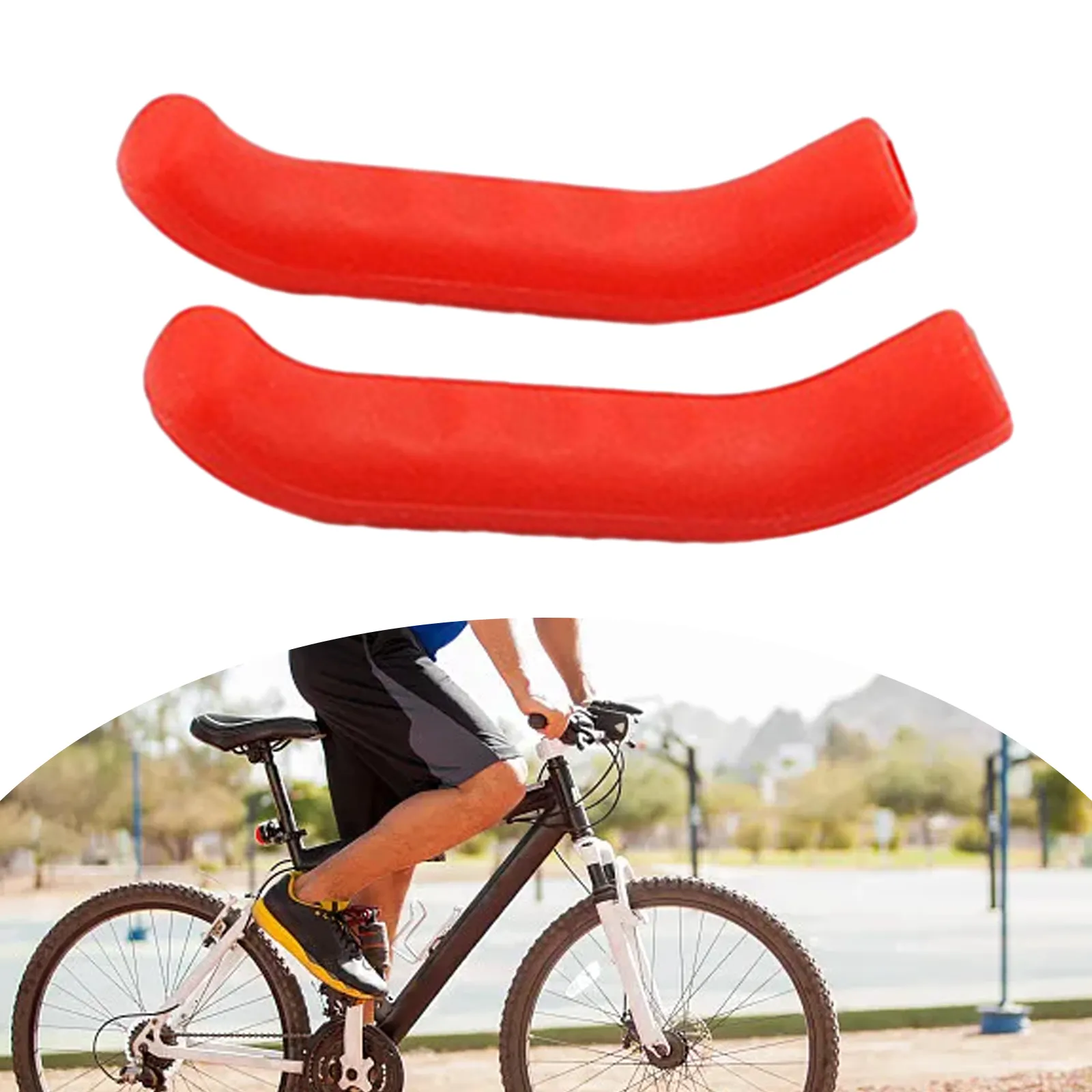 Waterproof Anti Skid Red Brake Caliper Covers Lever Covers For Mountain Road Bikes Pair Blue Gray Green Pink Red TPR Material From Homepro14 36.06 DHgate.Com