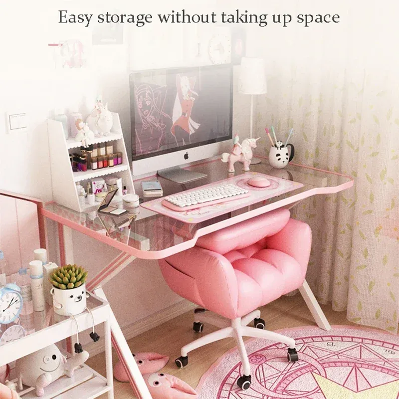 Gaming Chair Couple Furniture for Office Folding Bed Computer Armchair Stool Couch Chaise Gaming Desk Recliner Ergonomic Design Breathable