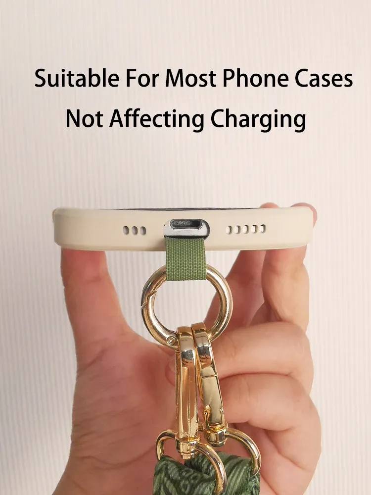 2 Pack Crossbody Phone Lanyard Strap With Adjustable Neck Strap And