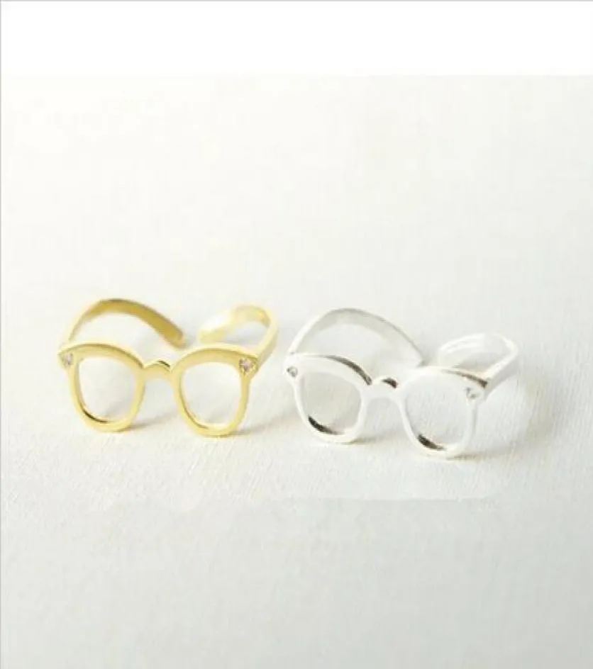 新しいファッションジュエリーパンクメガネ女性のための指輪をデザインLADIE039S WHOLL4940793