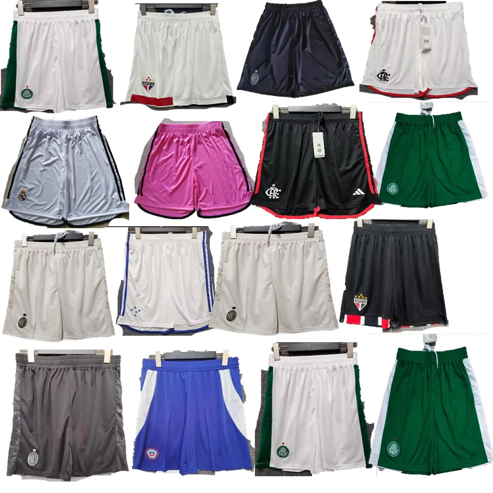 Flamengo Shorts de football légers et confortables 24 25 Diego E. Ribeiro Gabi Pantalon de football Pedro de Arrascaeta Jersey Camisa Luiz 2023 2024 à la maison