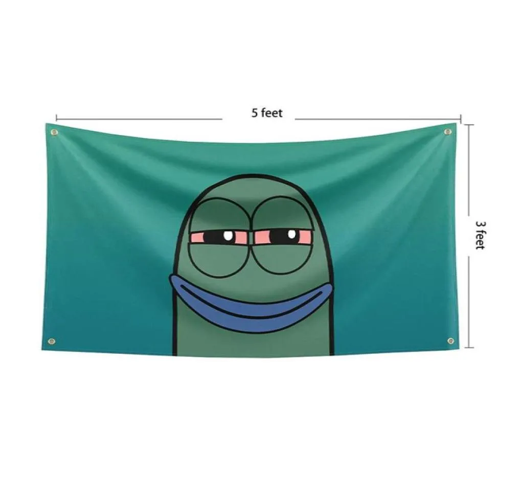 Запеченный флаг 3x5 футов Баннер Смешное плакат УФ