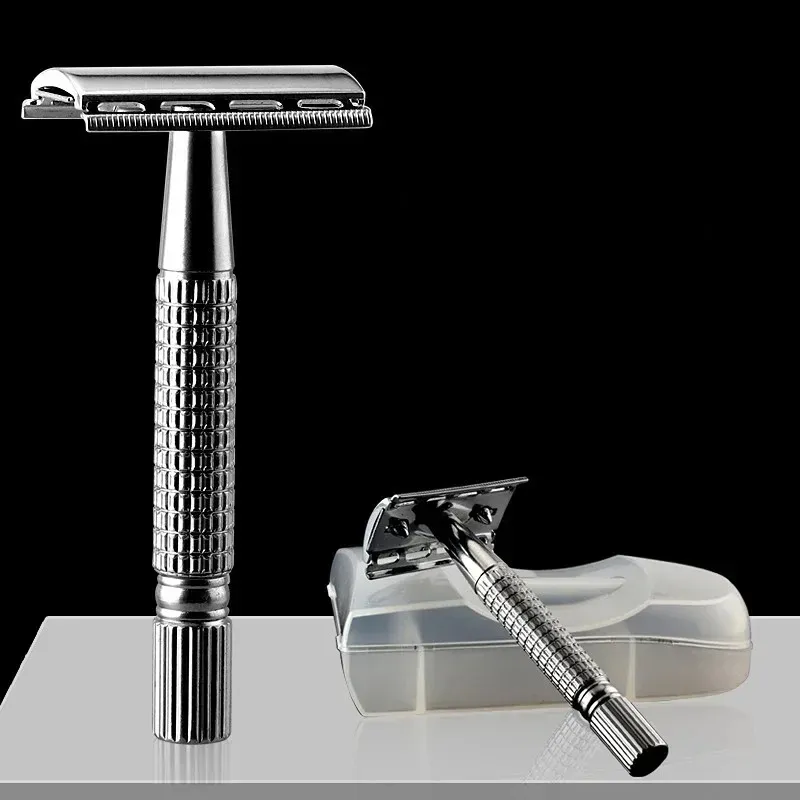 Sharp Razor Shaver Stainless Steel Folding Shaving Straight Edge Razor Barber Sharp Manual ...