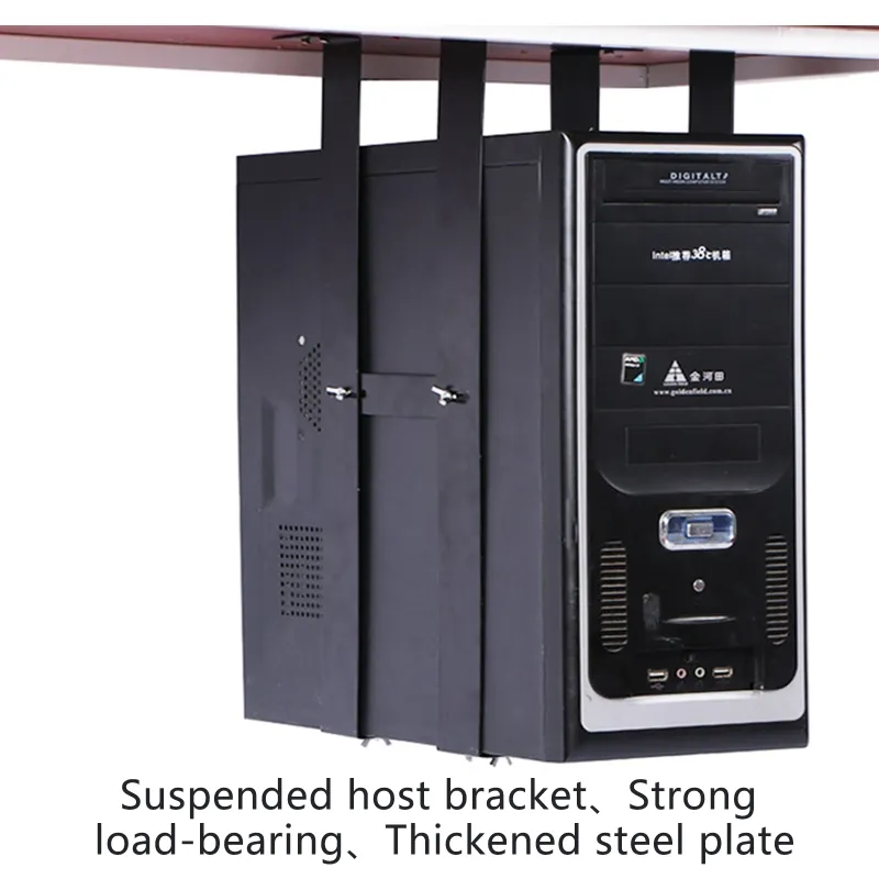 Under Desk CPU Holder - Adjustable Computer Tower Mount, Heavy Duty PC ...