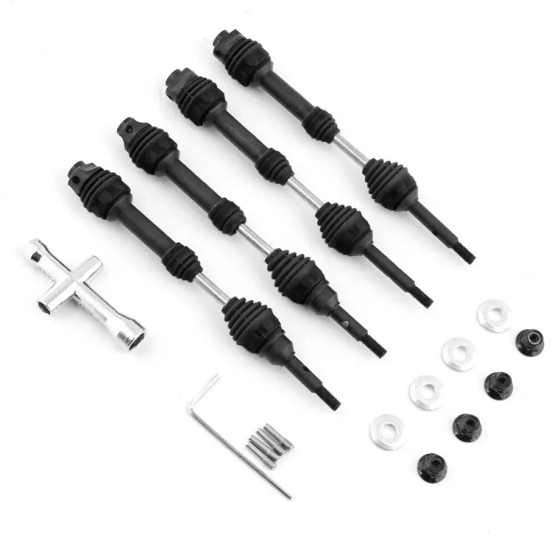 INTEGY Dual Joint Telescopic Drive Shafts For Traxxas Stampede 4X4 & Slash 4x4 - RC Model Parts - View #7