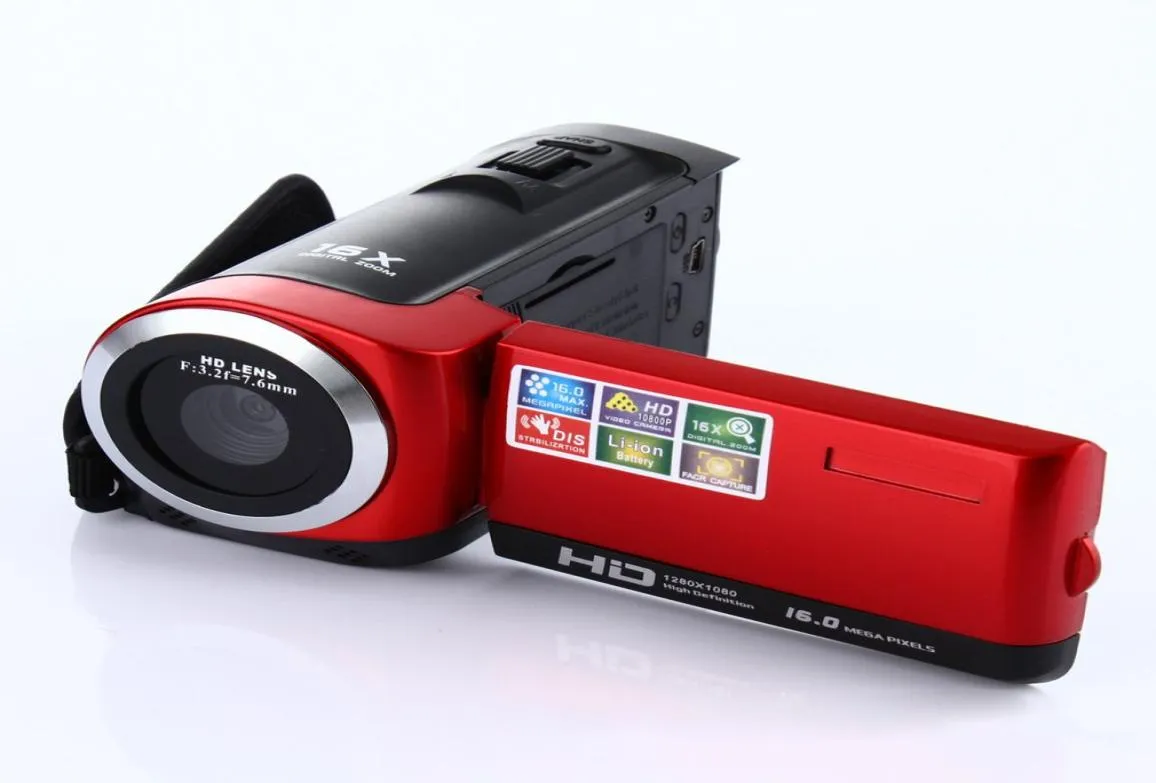HD 1080p Caméra numérique Camronnier de caméra vidéo HDV 16MP 16x Zoom coms capteur 270 degrés 27 pouces TFT LCD Screen3880774