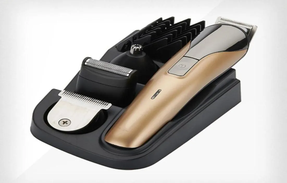 Elektriskt hår Clipper Professional Titanium för män eller babyhår skärmaskin Barber Tool Men Shaver Nose Ear Body65707456469347