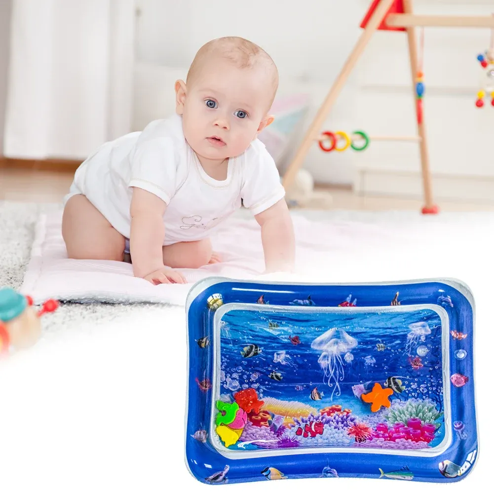 2024 Marine Animal Water Play Mat PVC Inflatable Tummy Time Toy For Babies Toddlers From Homepro18 6.32 DHgate.Com