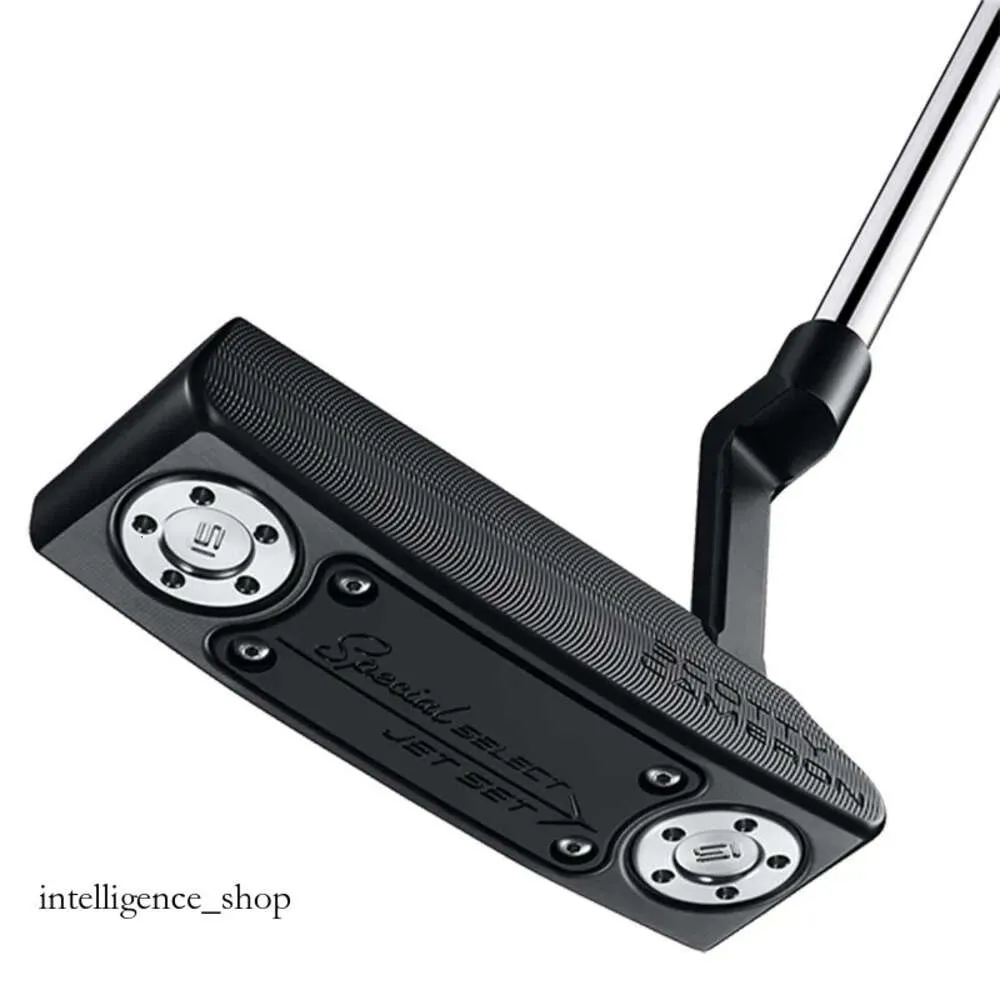 Special Designer Select Jet Set Limited 2+ Golf Putter Black Golf Club 32/33/34/35 tum med högkvalitativ utomhussport Golf Putter Cover med Logo 21