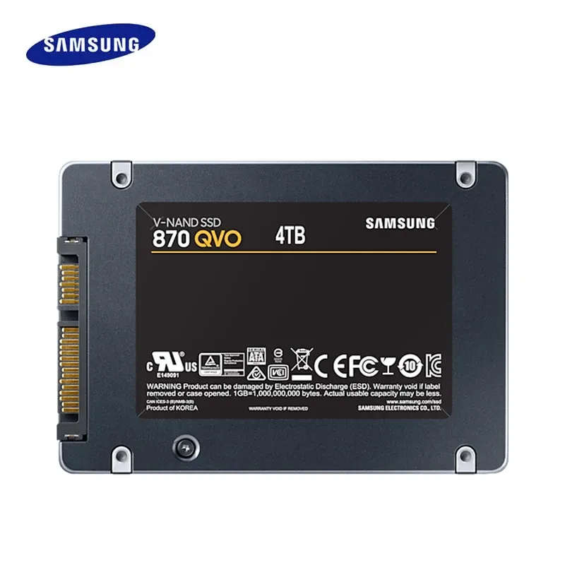 SAMSUNG 870 QVO nvme ssd - 1TB/2TB SATA3 2.5" Solid-State 