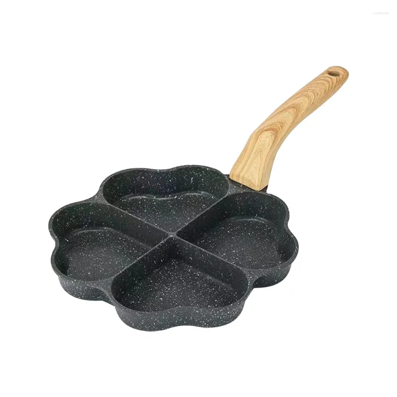 Pans Maifan Stone Omelette Pan Petit déjeuner œuf Prix Multi-Fonction Pancake Nécrose Cuisine en bois à frire