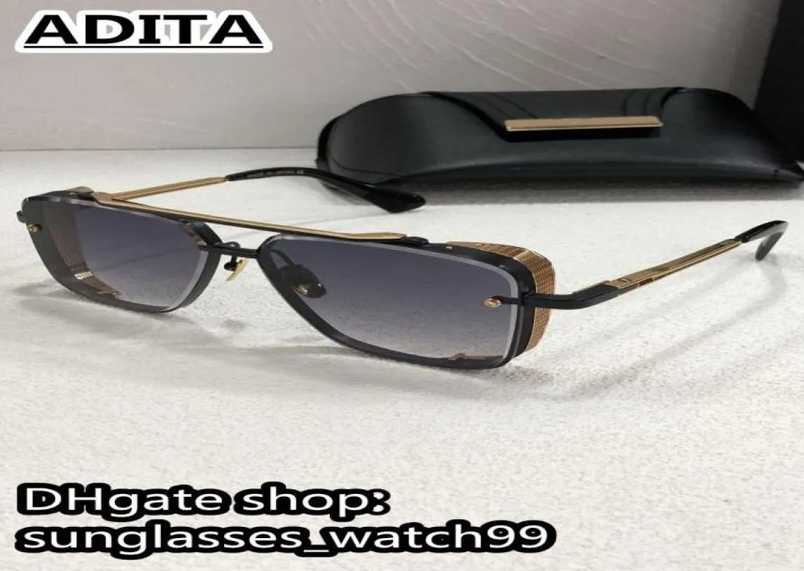 Um Mach Six Limited Edition DTS121 Óculos de sol Top luxo de alta qualidade designer de marca homens homens que vendem moda mundialmente famosa sh1693389