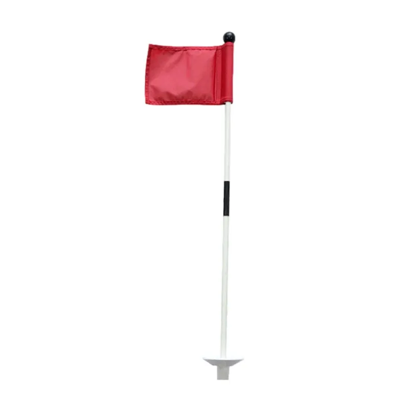Moukeren 9pc Golf Flag Set - Double Sided Putting Green Flags For Yard Training & Golf Carts
