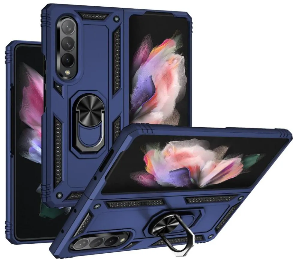 Case magnetiche armature per Samsung Galaxy Z Fold 3 Fold 4 5G Case Auto Porta di silicio Copertina rigida 44422318