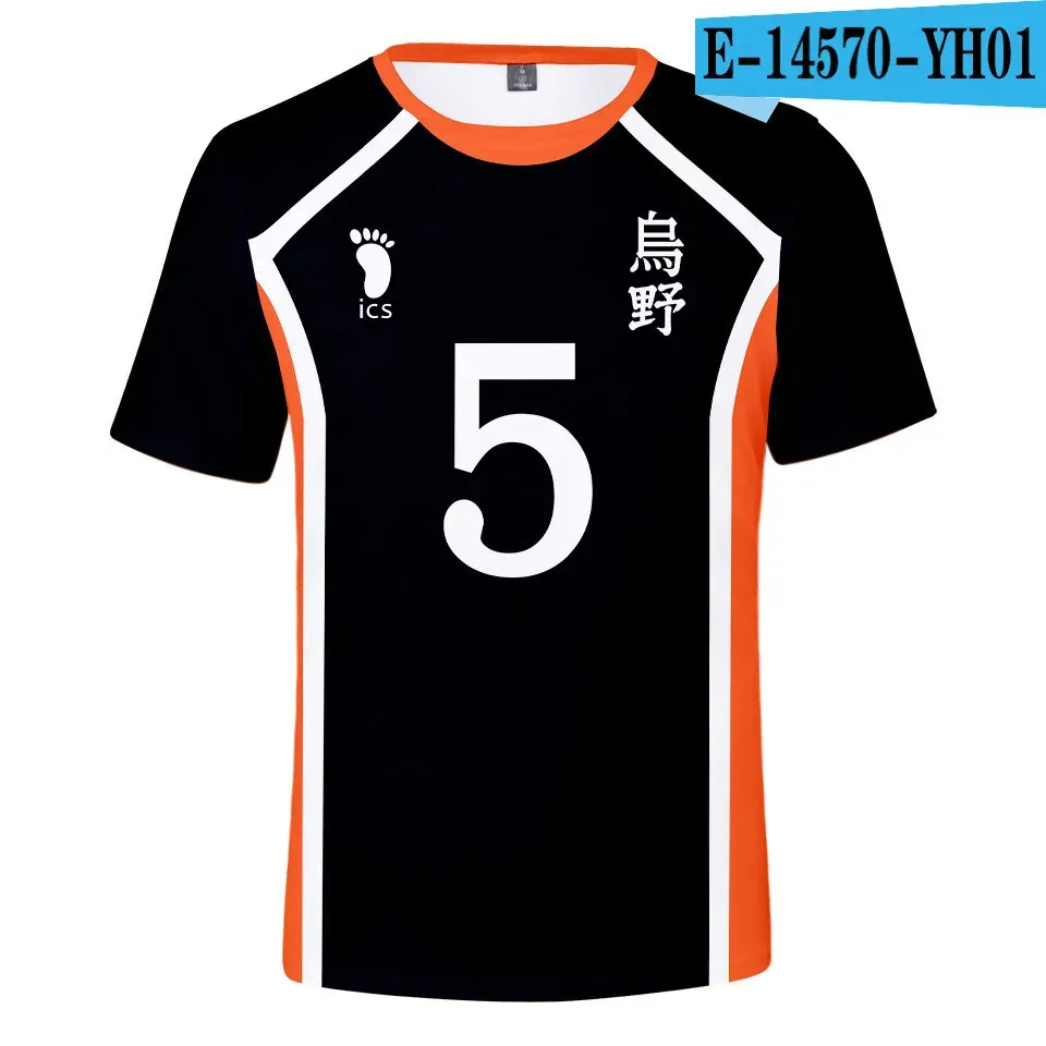 Summer Hinata Shoyo Shadow Mountain Tobio Men T-shirt Cosplay