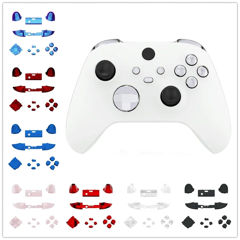 Cases eXtremeRate Replacement Buttons LB RB LT RT Bumpers Triggers Dpad ABXY Start Back Share Keys for Xbox Series X / S Controller