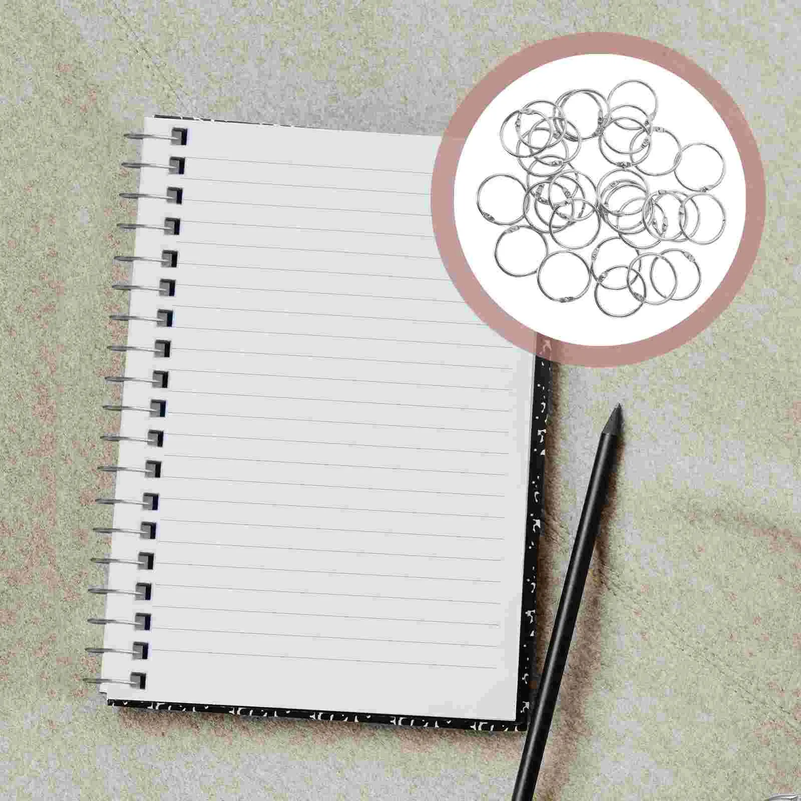 1.5 in Loose-leaf Buckle Notebook Binder Rings Metal Flash Card Rings  Multi-function from Dhgate Other Office & School Supplies - price 6.98