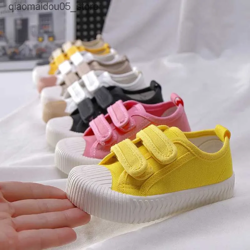 Sneakers ragazzi ragazze caramelle scarpe casual per bambini bambini branco traspiranti scarpe per leisure per bambini morbidi per bambini in tela
