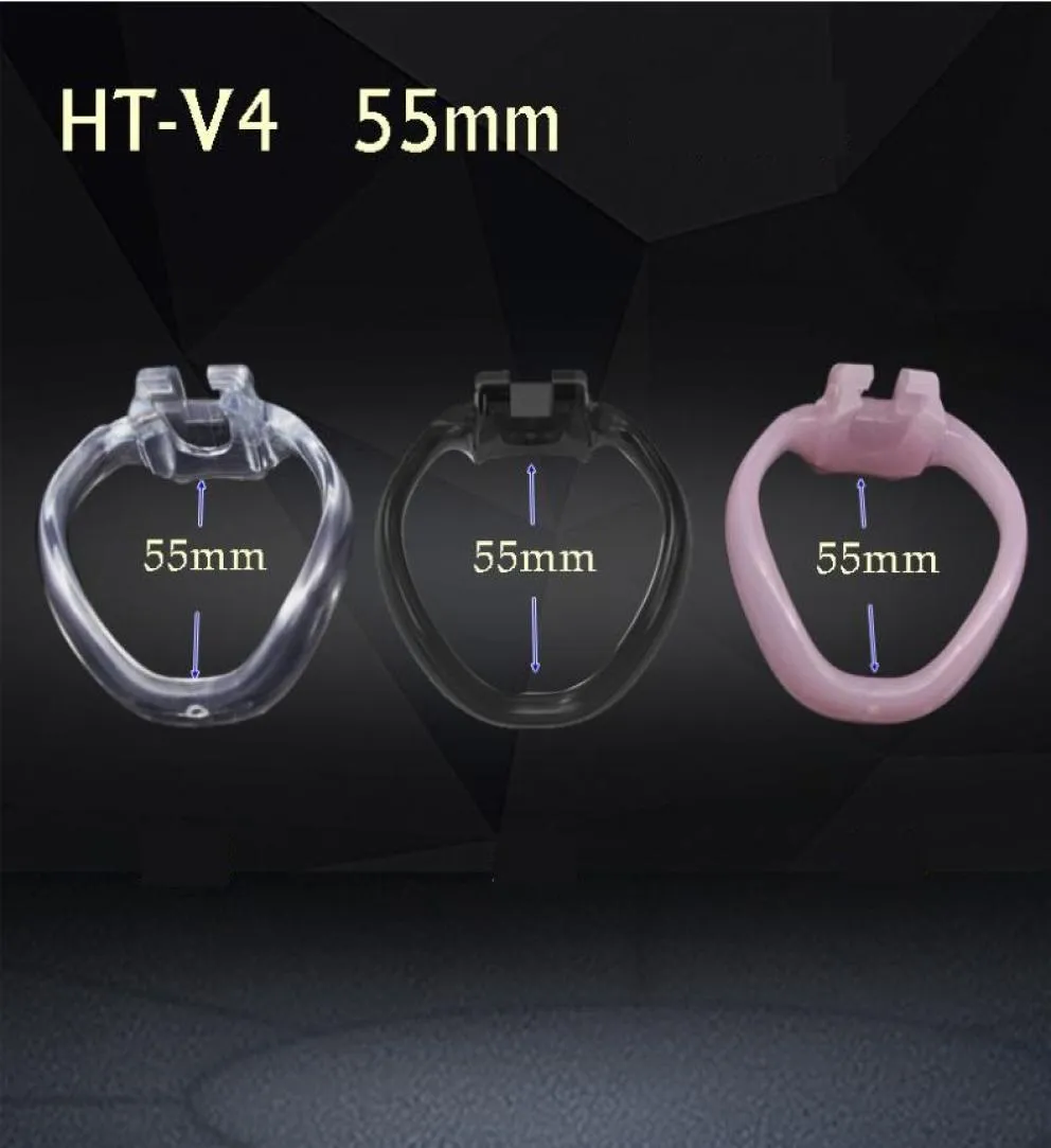 55 mm plus grand anneau de pénis uniquement pour l'appareil HT-V4 Set Resin Keuschheitsgurtel Cage Cage Bondage Courteau Fétisan Fétisan Adulte Toy 3 Color4304539