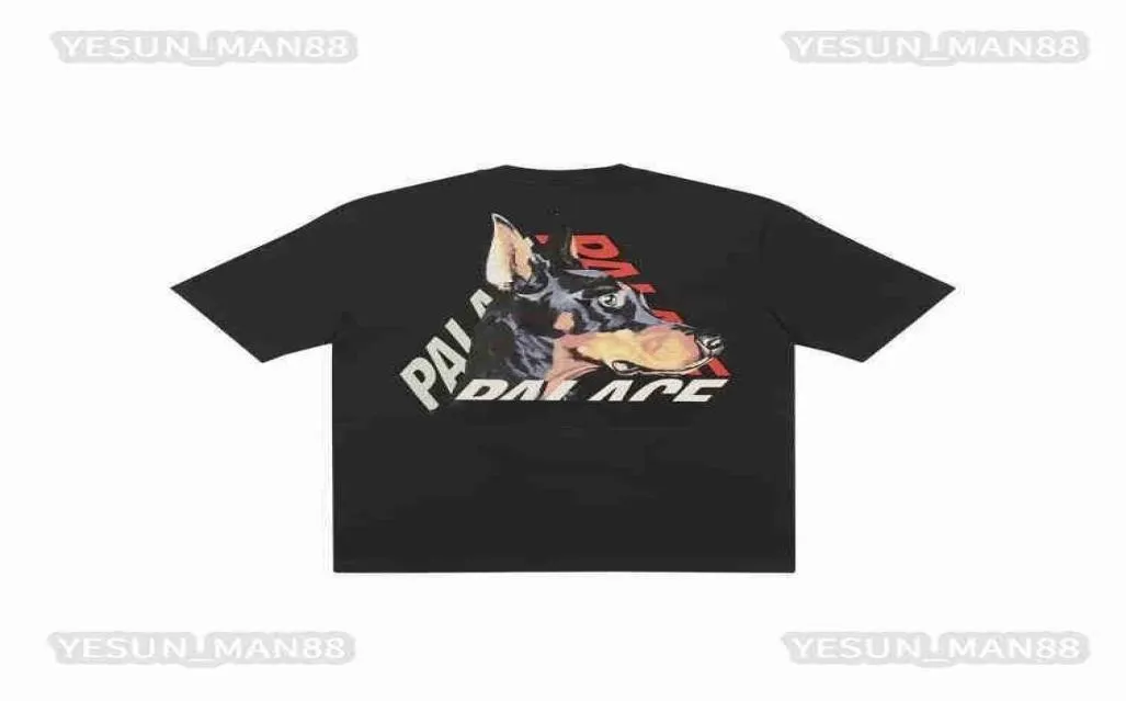 P3K9 3D Triangle Dober Dog Casual Mens and Womens Short Manches T-shirt Digner Fashion Palacs Classic Loose Summer High Street 6507360