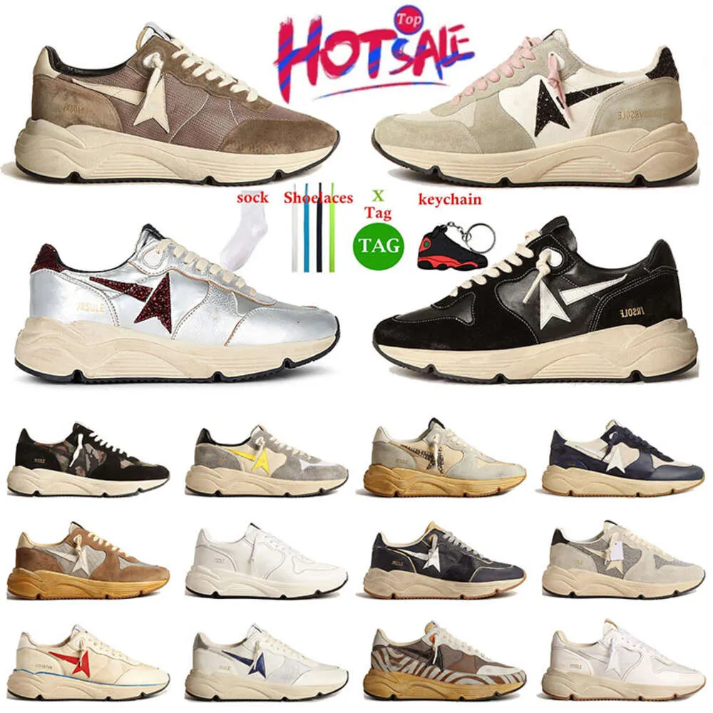 AAA + Quality Golden Running Designer Italie Brand Sneaker Gooses Casual Super Running Shoes Men Women Star Sneakers Old DiTry Low Top Golden Goode Trainers Sports 35-46