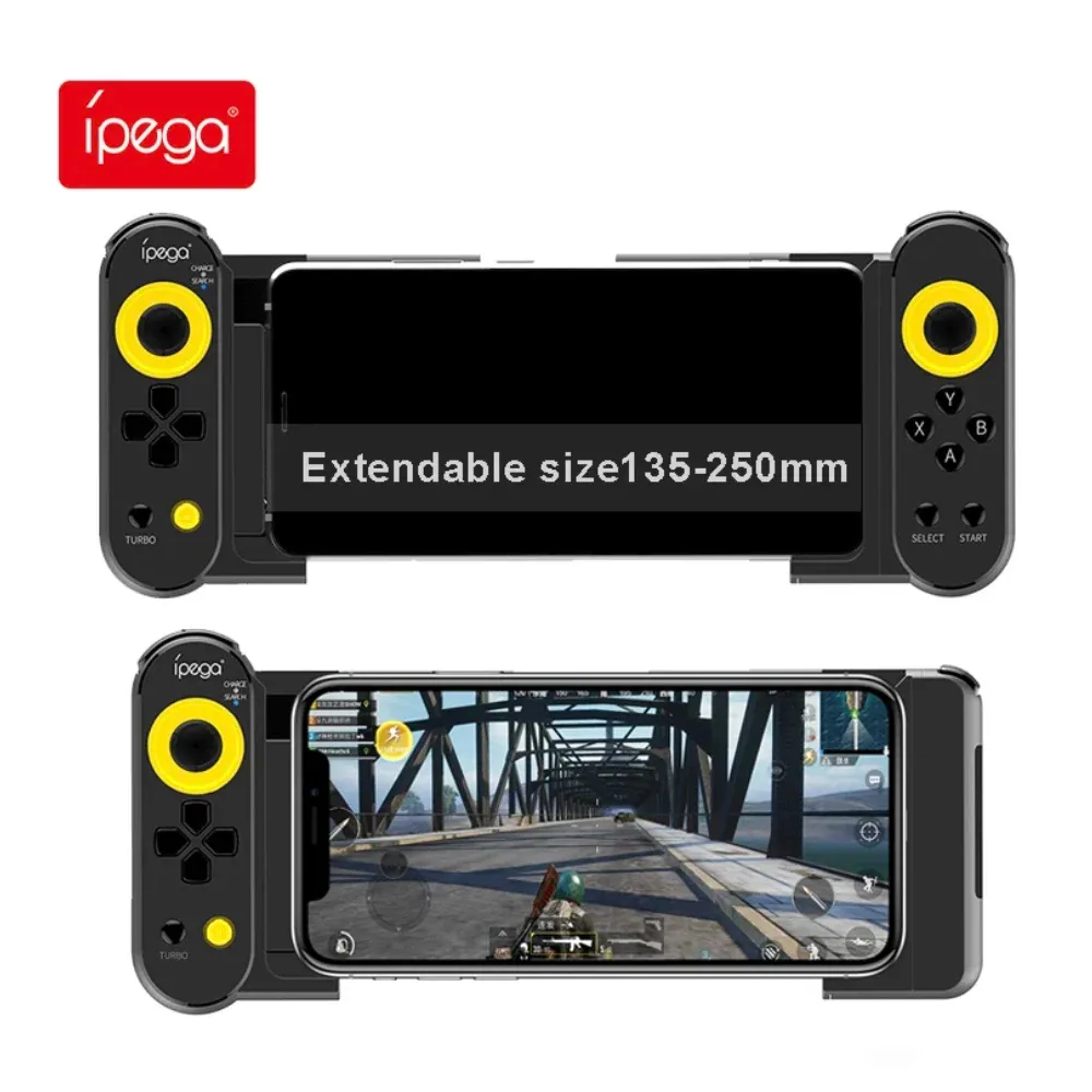 Gamepads iPega PG9167 bluetoothcompatibl Wireless Gamepad Stretchable Game Controller for iOS Android Mobile Phone Tablet for PUBG Game