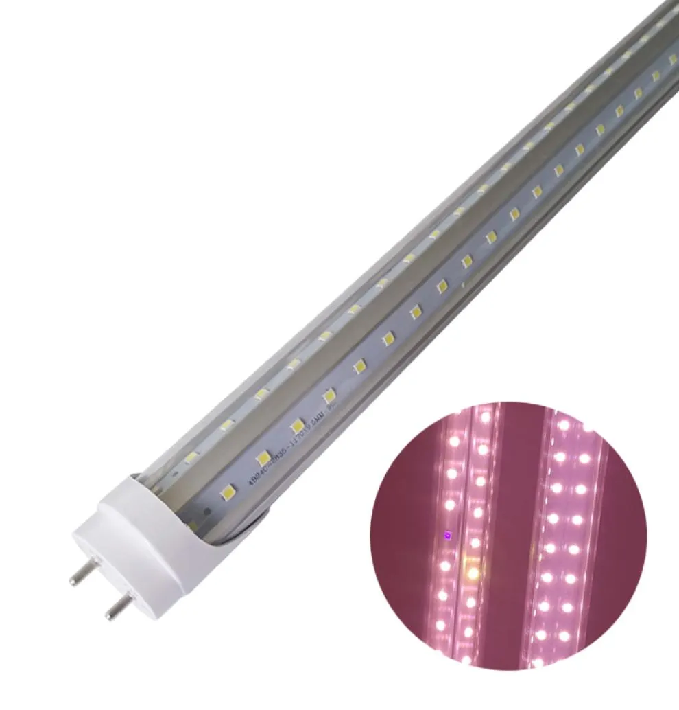 Luzes Grow Luzes de Dualsenda Planta Florescente Substituição Bipina G13 Planta LED LED Luz de cultivo 4ft para estufa Plant Grow Pratelel 7923778