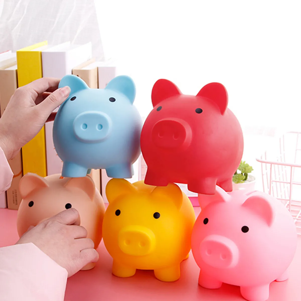 Pig Bank Money Box Enamel Piggy Bank Coin Storage Toy for Children Birthday  Gift from Dhgate Other Children Furniture - price 17.42