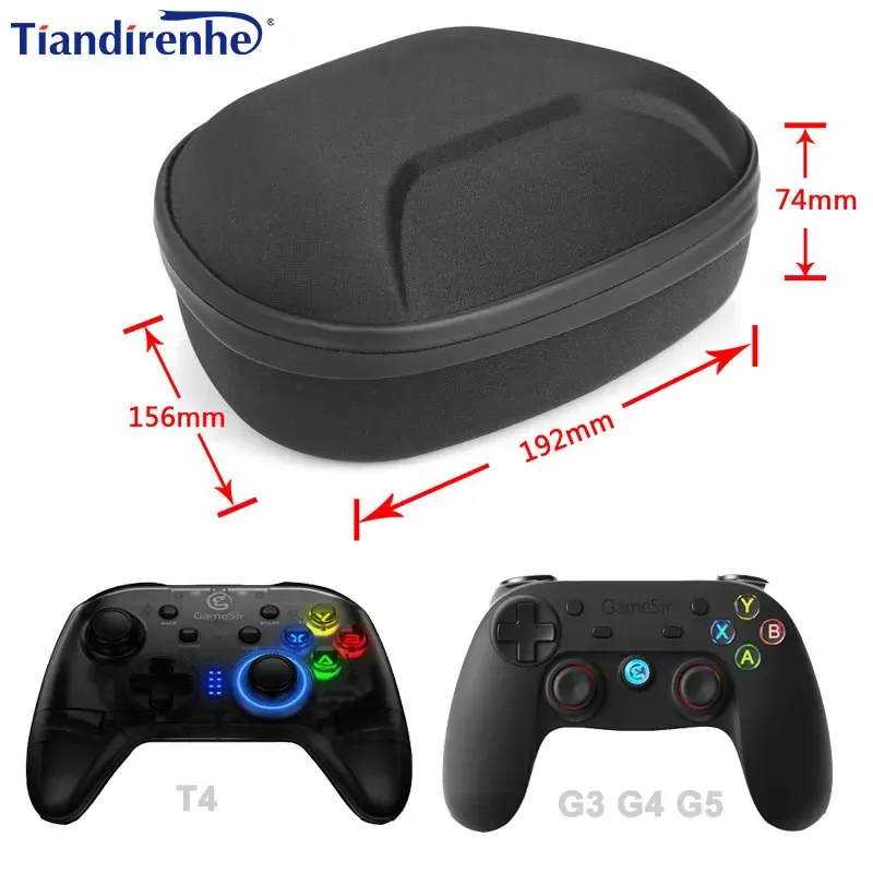 Bags Wireless Game Pack Controller Cover USB Cable Game Handle Protection Box for GameSir T4 Bag G3 G4 G5 Joystick accessories cover