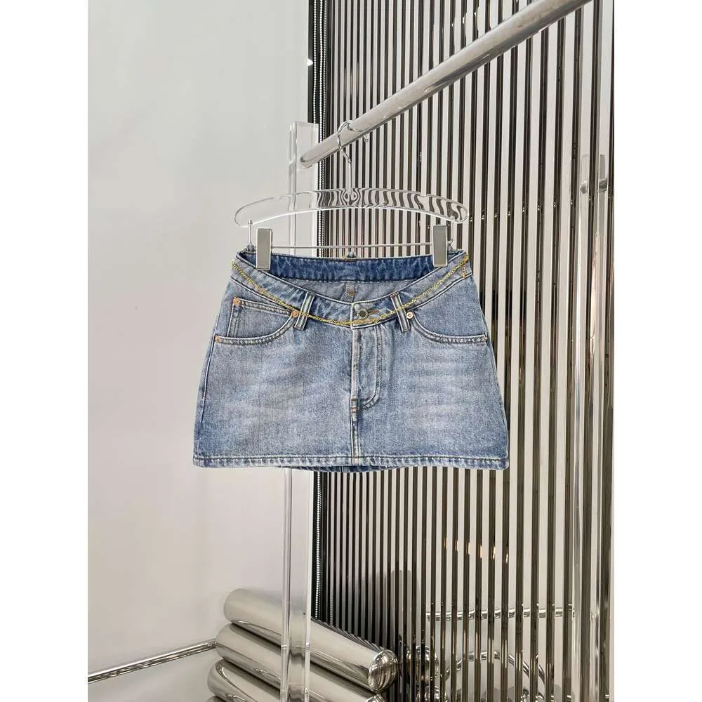 2024 Frauenkleidung Denim Minirock Frühling Sommer Neu 412