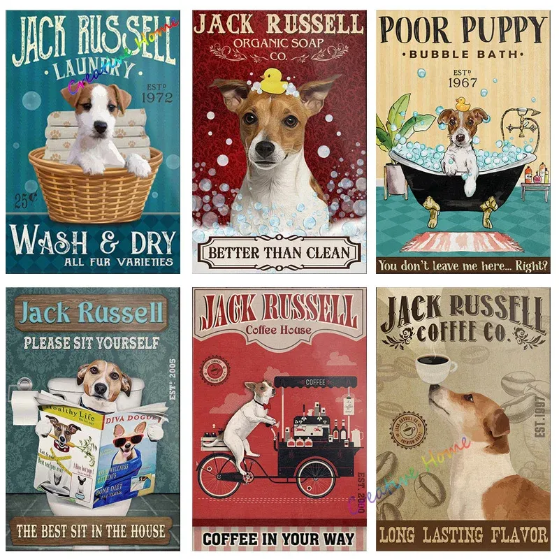 Vintage Jack Russell Terrier & Co. bathtub soap...