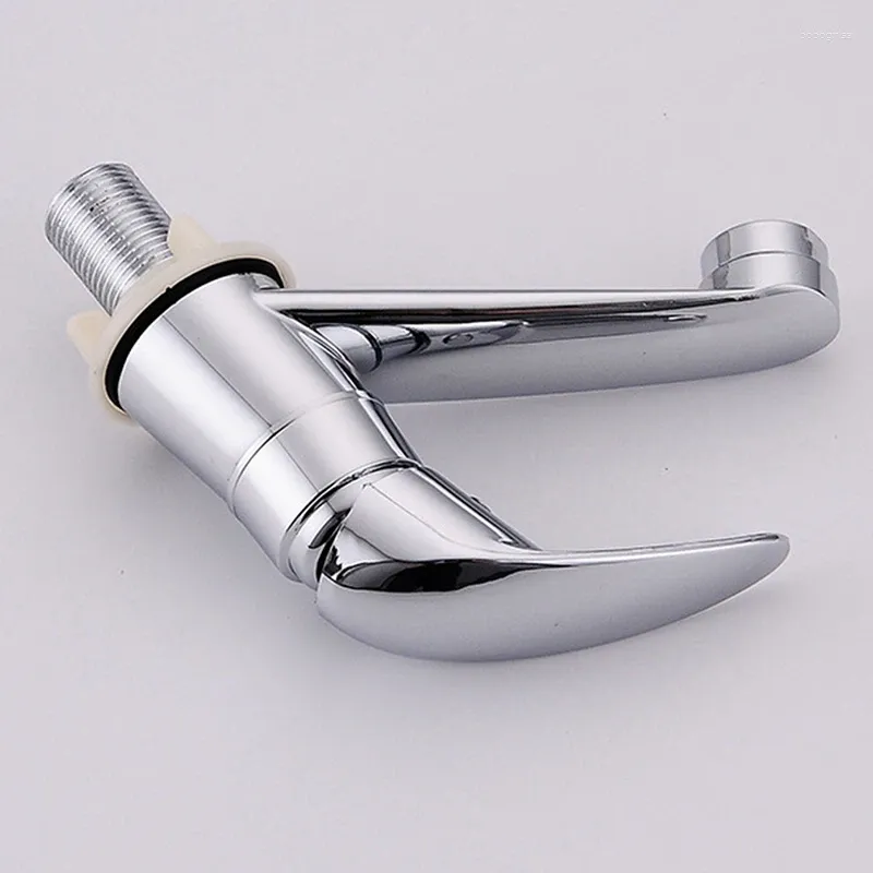 Bathroom Sink Faucets Replacement Faucet Handle Single Basin Hole Bath Taps Cold Water Tap For Kitchen