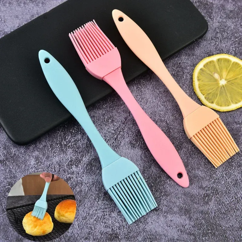 2-Pack Silicone Basting Brushes - Heat Resistant Sauce Brushes For BBQ, Grilling, Baking & Cooking