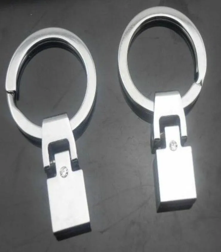 Cały 50pllot 10 mm kluczowe pierścienie kluczowe Złącze Złącze Zamknięcie Pasuje do 10 mm skórzany pasek mody 9780330