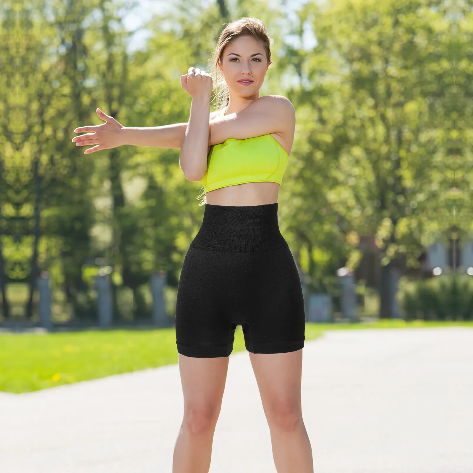 Spandex workout tops clearance
