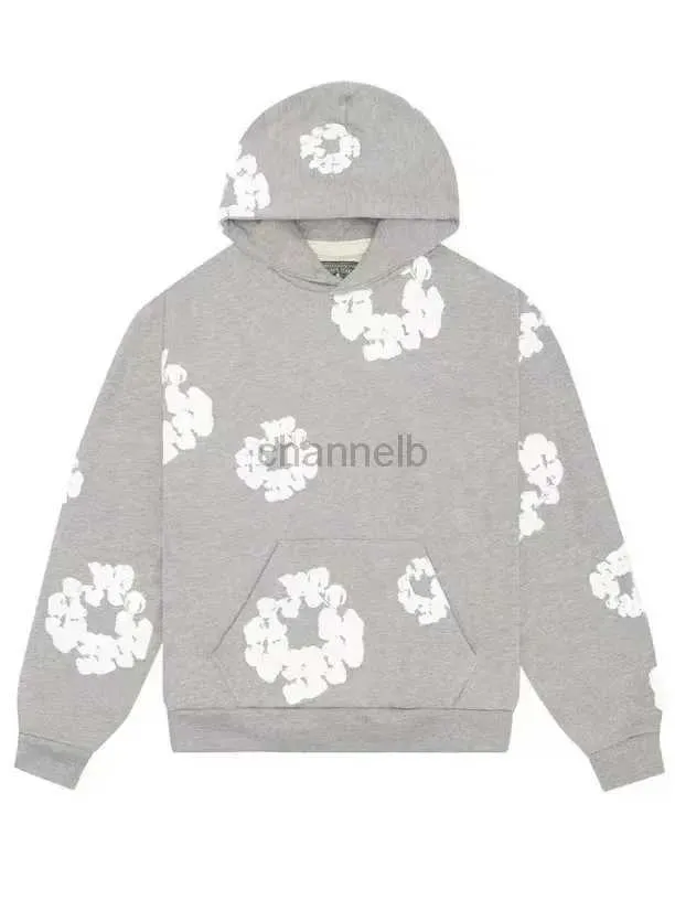 Women's Hoodies Sweatshirts Pullover 2023 Fashion Trend Foam Printed Loose Sweater Y2K Hip Hop Streetwear Mens and Womens Pullover Casual Tops 240413
