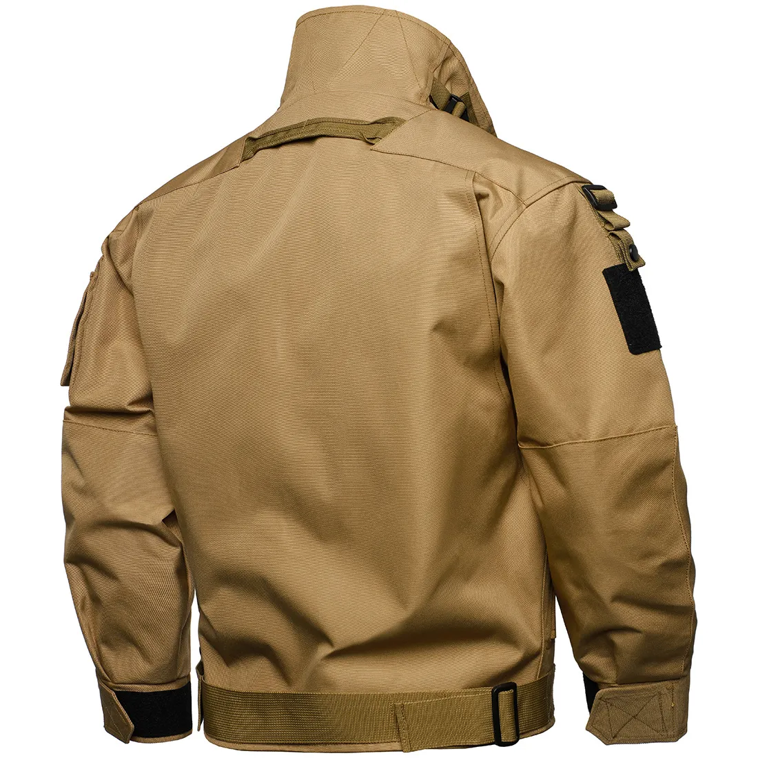 Pretifeel Ens Lightweight Safari Jacket Casual Ilitary Button Up Ulti-Pocket Cargo Coat