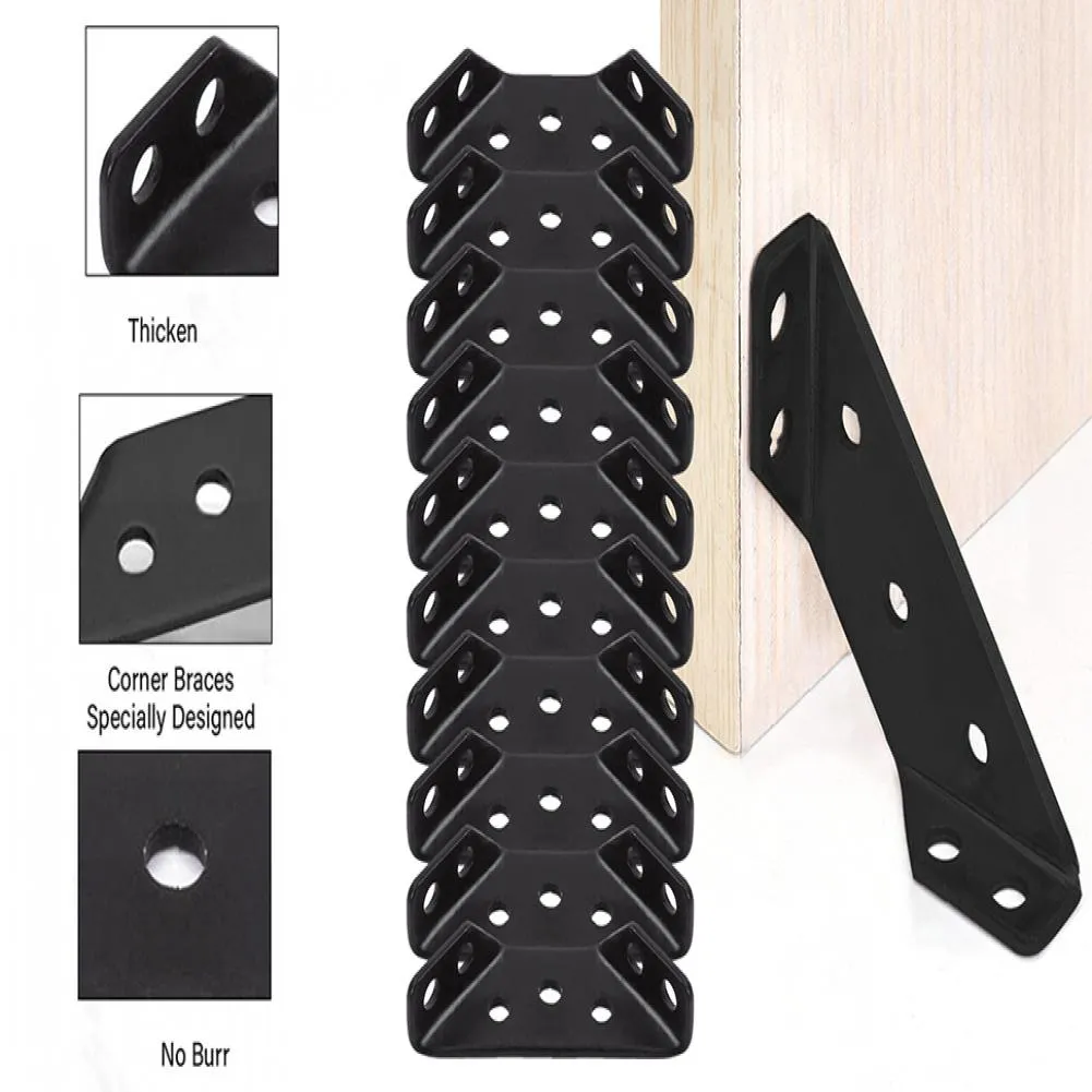 Metal Triangle Support Frame Metal Furniture Corner Connectors for ...