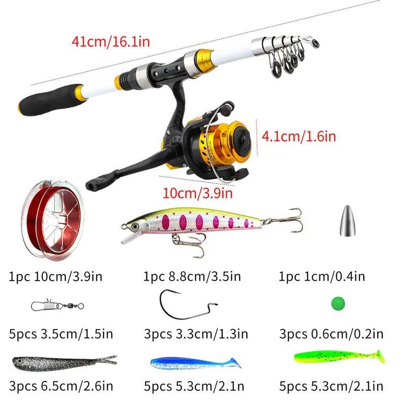 Ultra-light Fiberglass Rod 30-Inch Ice Fishing Rod | With EVA Handle | No  Reel Included | Perfect For Panfish & Walleye Ice Fishing Rod And Reel
