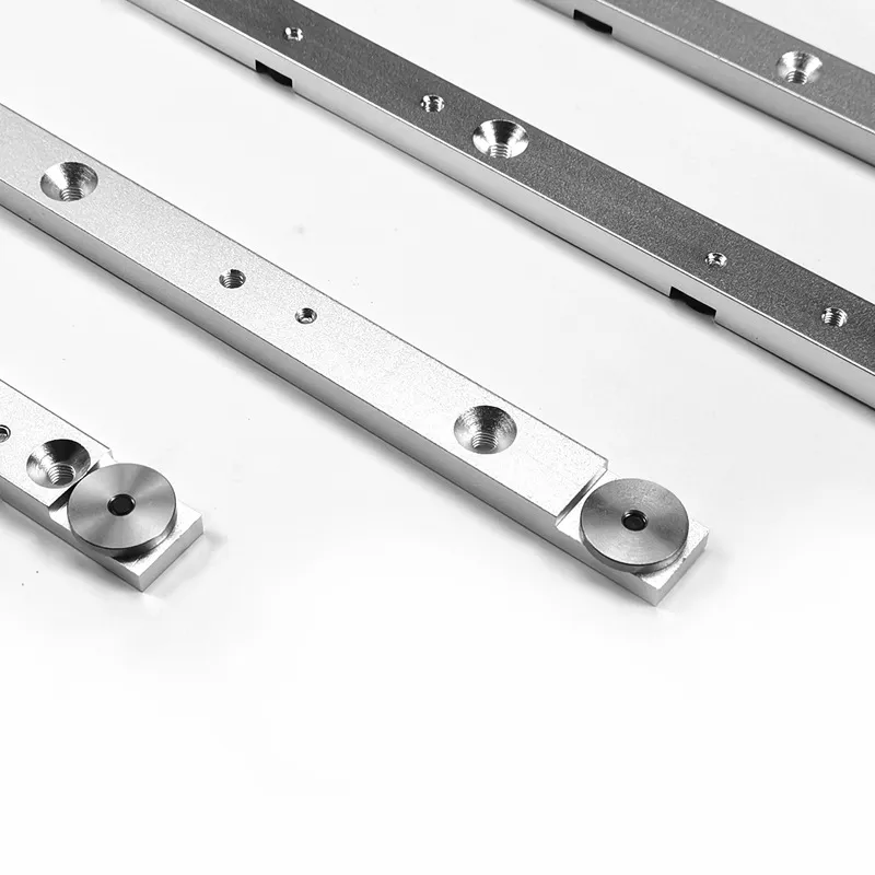 HFS 450mm Aluminum Alloy Miter Bar / Slider - 19x9.5mm For Table Saw Jigs & Miter Gauges (Fits 30x12.8mm Slots)
