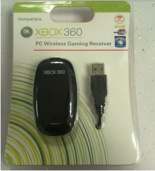 Tillbehör PC Wireless Controller Gaming USB -mottagare Adapter för Microsoft Xbox 360 för Xbox360 Windows XP/7/8/10