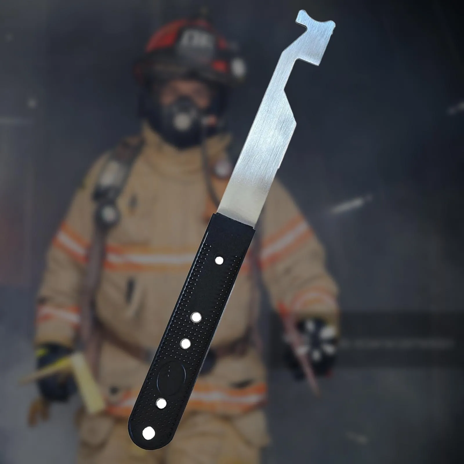 Firefighter Pry Bar Tool – Door Opener – Stainless Steel – 2024