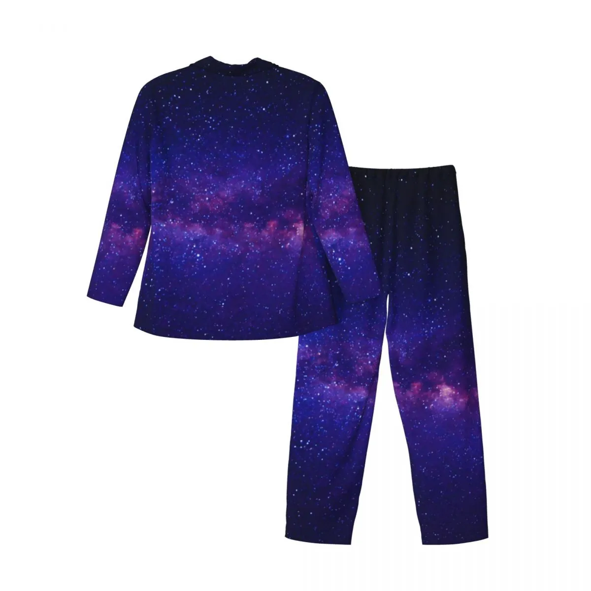 人気定番 Men's Oversized with set loungewear Night Starry Purple Clothing