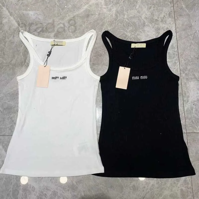 Designer Women's Tanks & Camis Network Celebrity Same Style Summer New Slim Fit Thread Letter Hanging Vest ZYDI