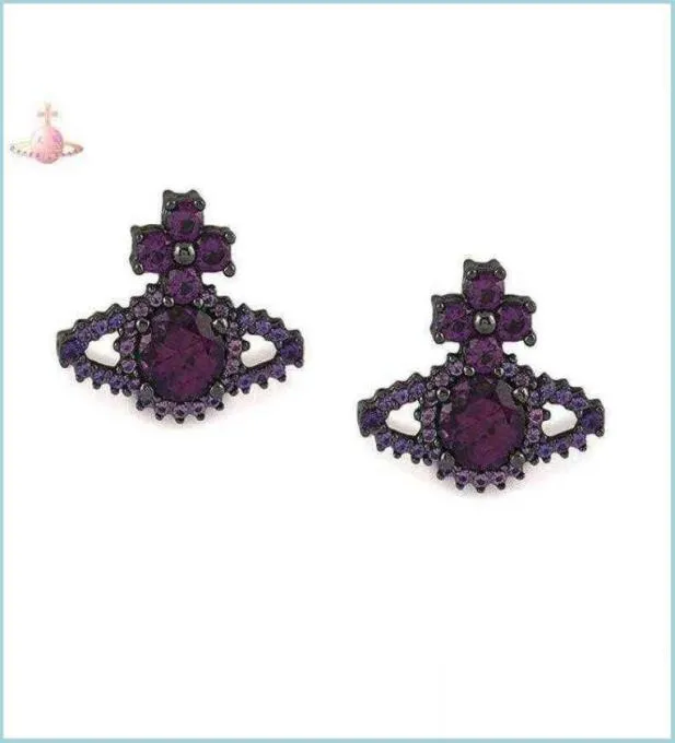 Charm Charm Charmbuy 2021 Personlig svart Valentina vid Storbritannien Counter Drop Delivery Jewelry Earrings Dayupshop DH4UJ9697004