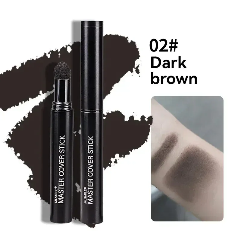 Hårlinje concealer penna kontroll rot kant svärtning täcker omedelbart grå vit naturlig ört